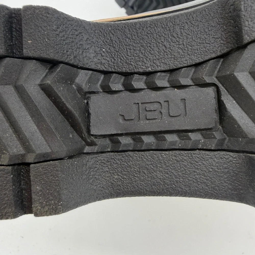 JBU Jambu Womens Black Faux Fur Trim Winter Duck Boots 1344491 US 6 New